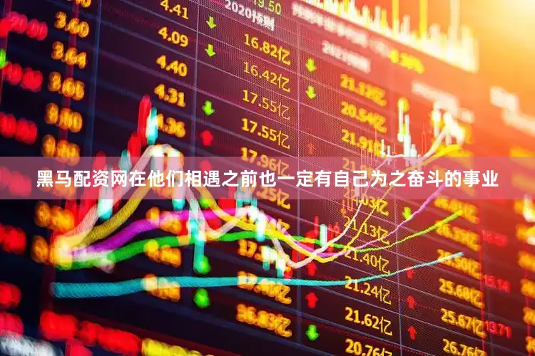 黑马配资网在他们相遇之前也一定有自己为之奋斗的事业